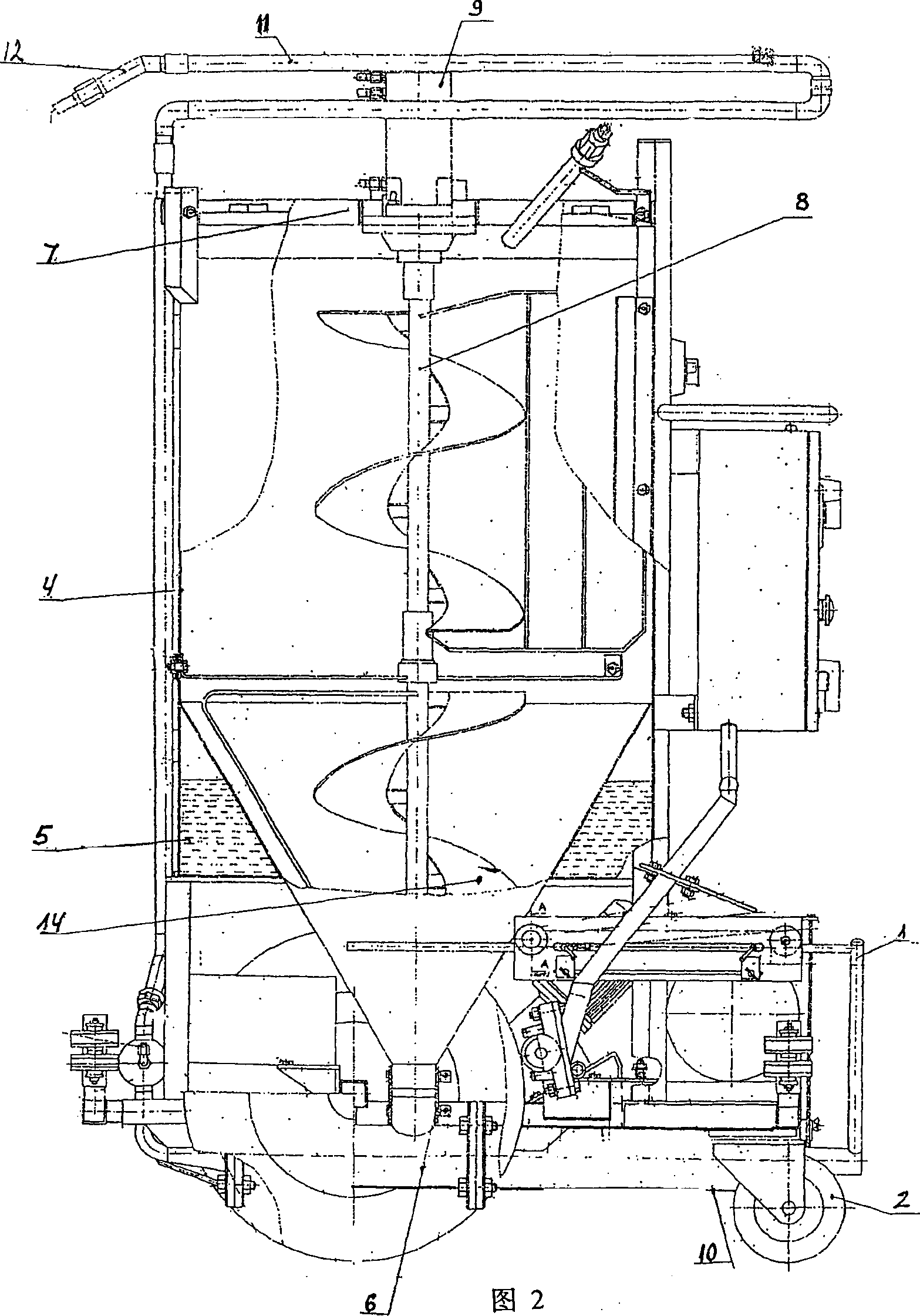 Swimming poultry cramming method and automatic cramming system