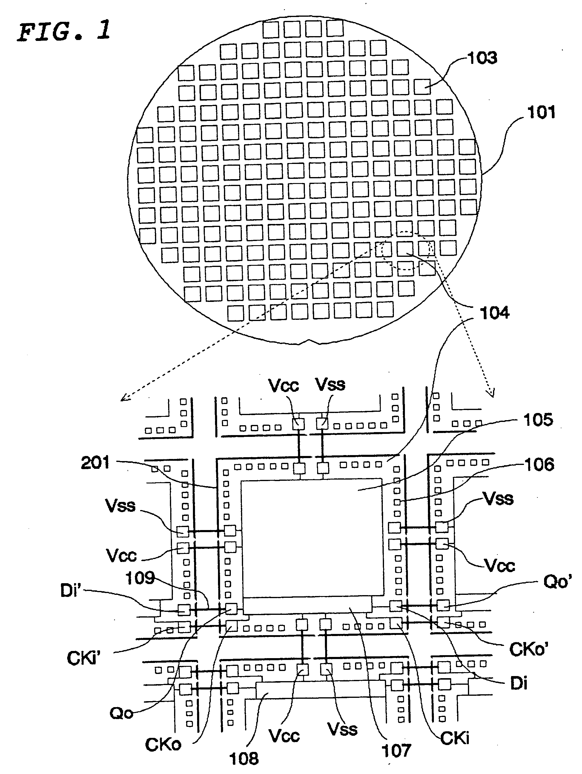 Inter-dice signal transfer methods for integrated circuits