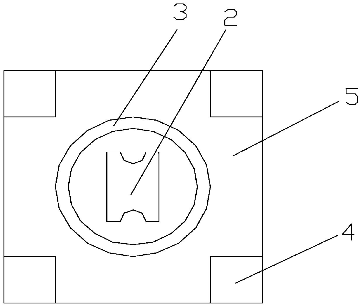 Pulse trigger self-locking button switch based on T'trigger