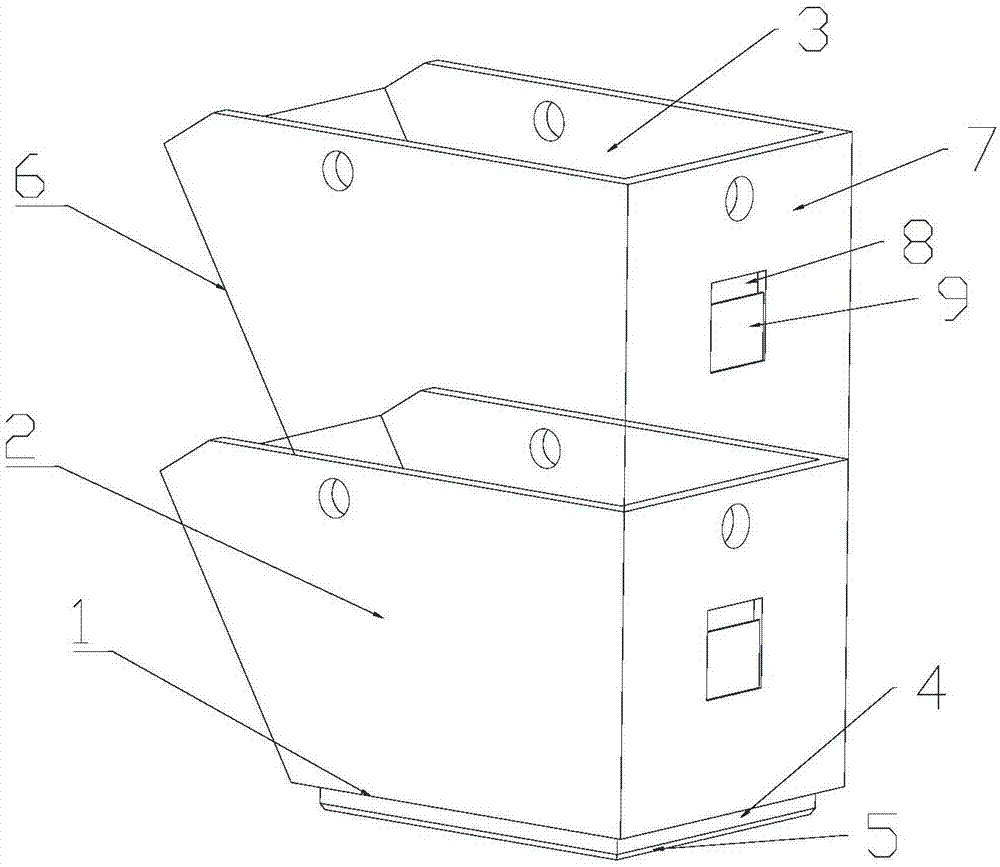 Fastener turnover box