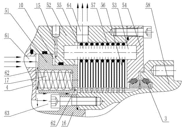 Novel double-braking rim driving device