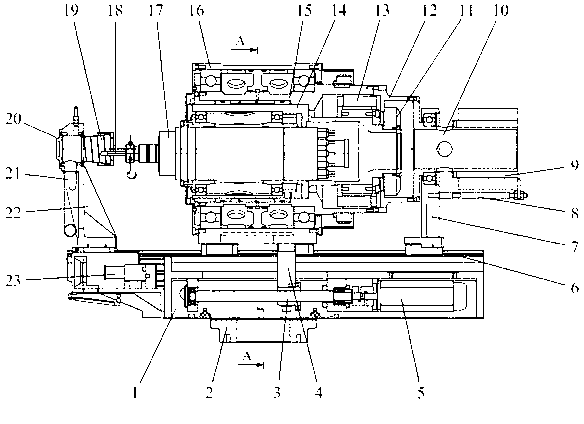 Device and method of automatic helical milling of hole