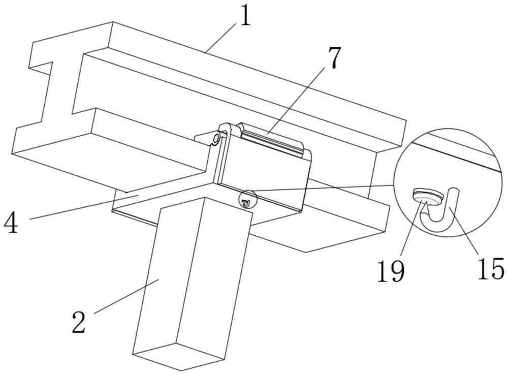 A steel structure building connector for building