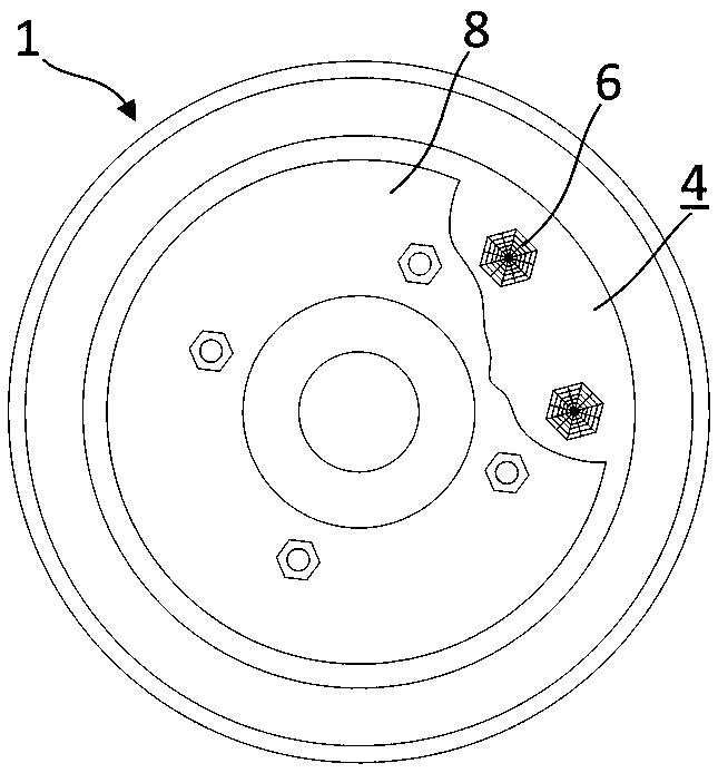 Wheel using three-dimensional quasi photonic crystals to reduce vibration and noise