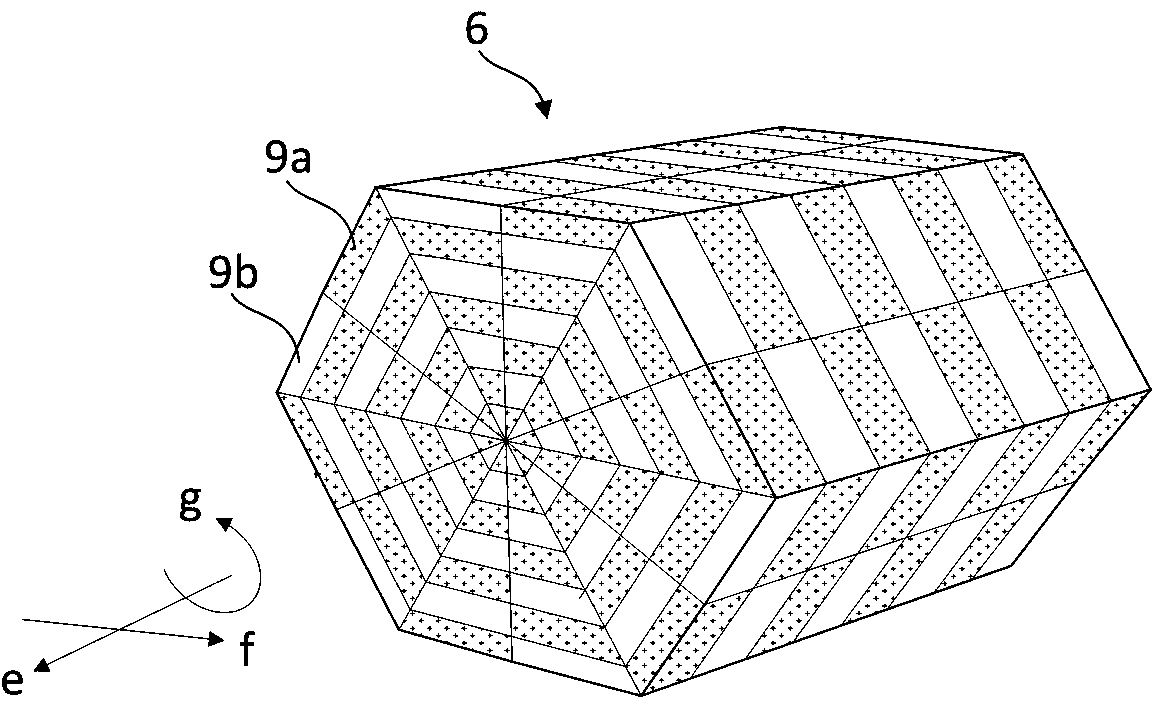 Wheel using three-dimensional quasi photonic crystals to reduce vibration and noise