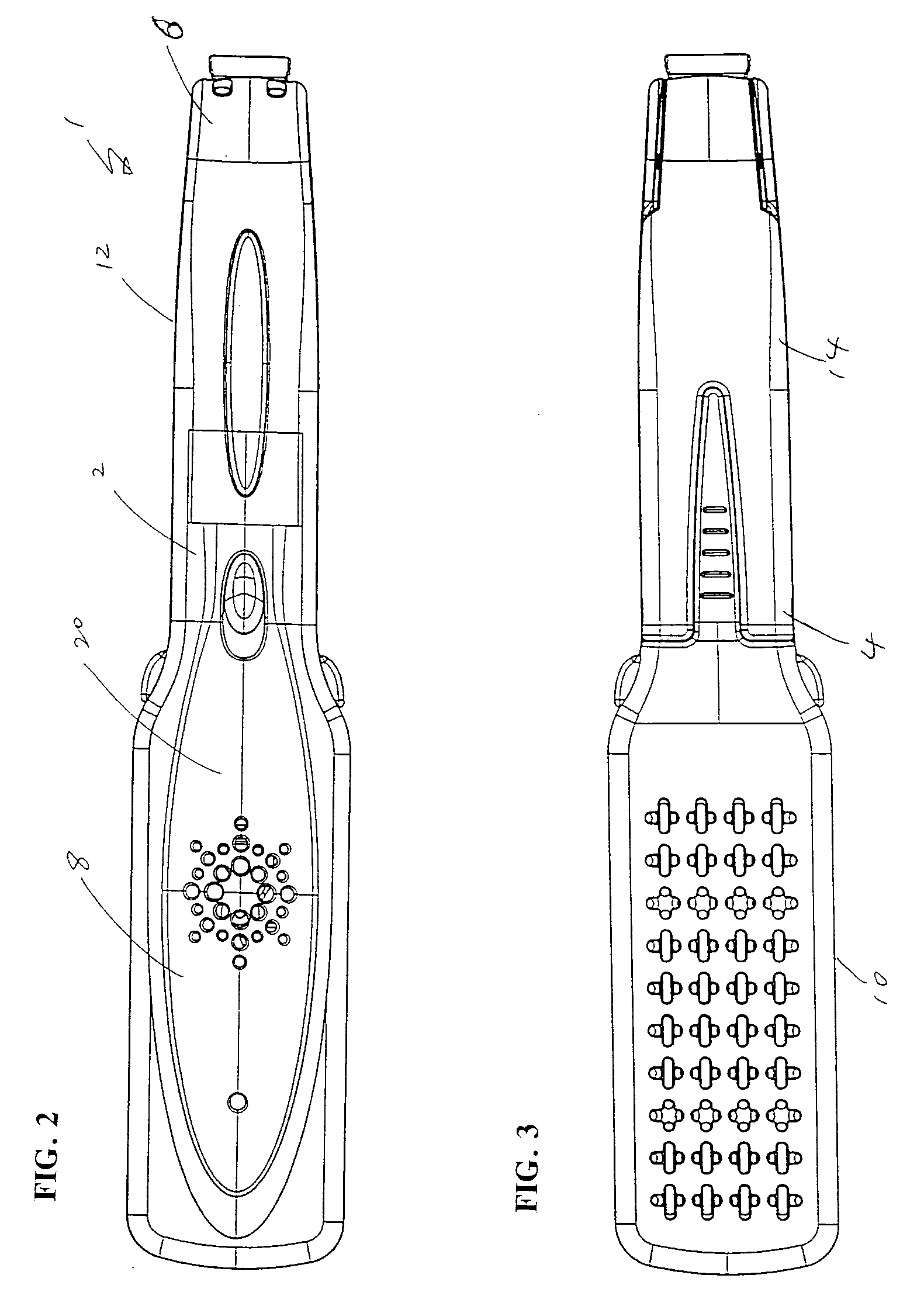 Device for treating hair