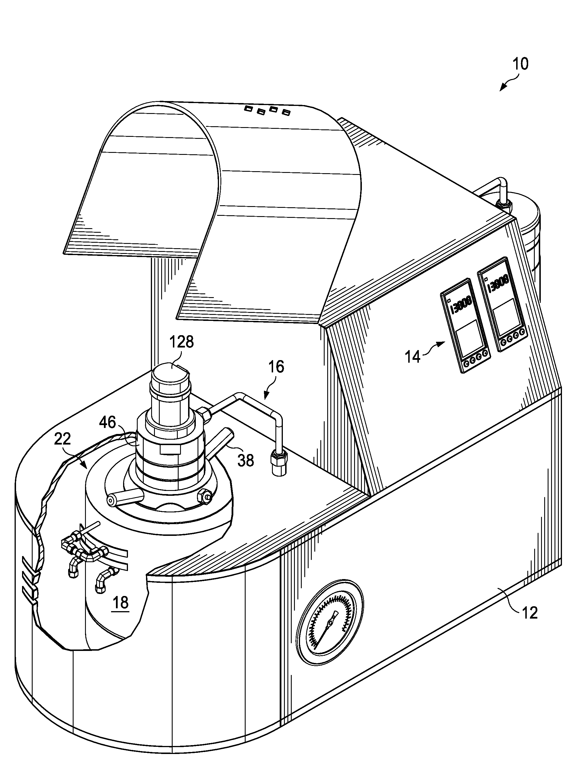 High pressure high temperature viscometer