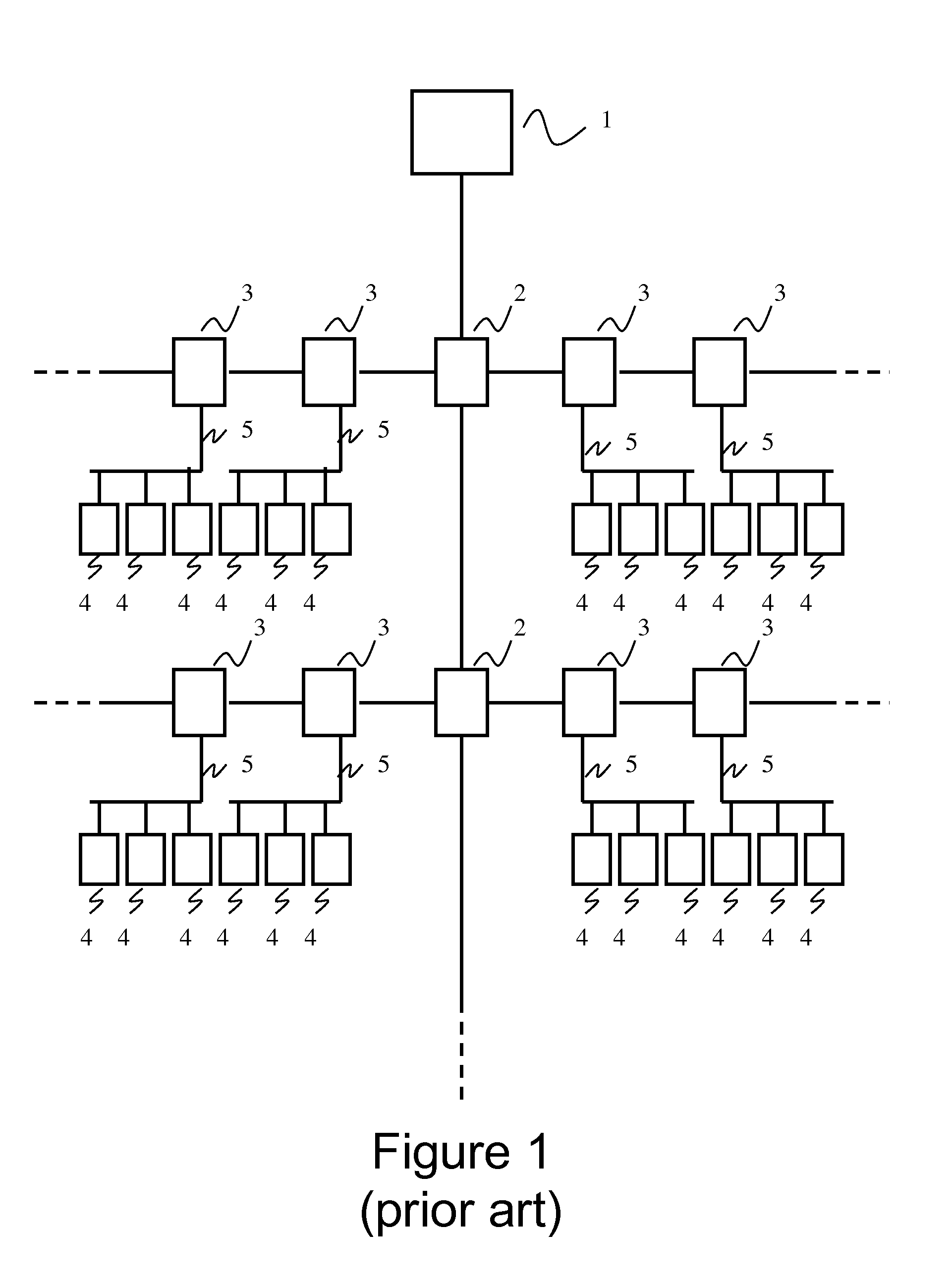 Digital seismic sensor and acquisition device adapted to be connected together via a two-conductor line