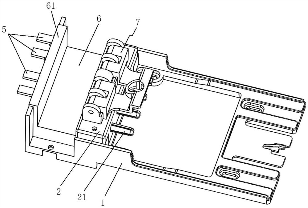 Clearance fit type plugging device with operating mechanism