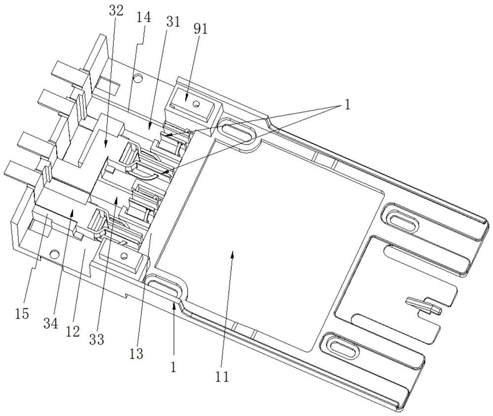 Clearance fit type plugging device with operating mechanism