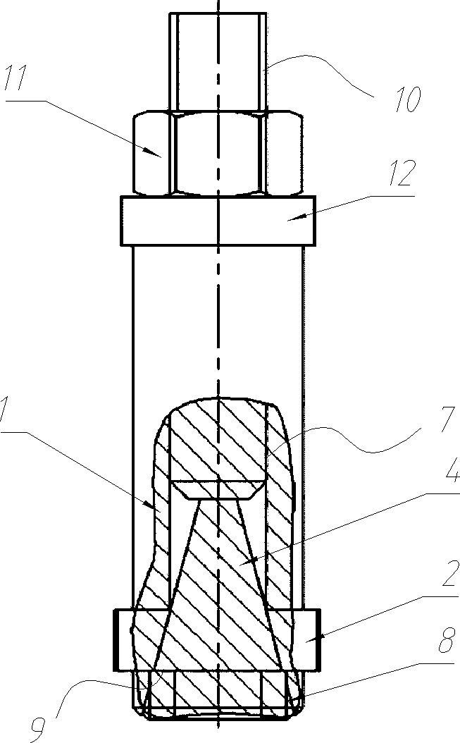 Hole connecting device