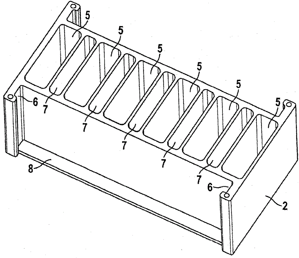 Battery module with liquid cooling member