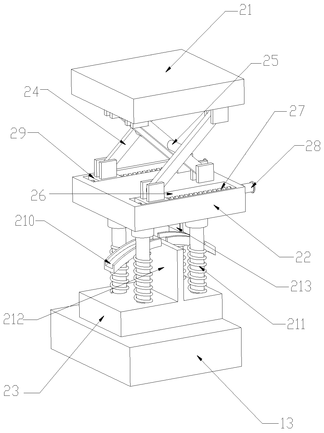 Plastic pipe cutting and transferring integrated mechanism