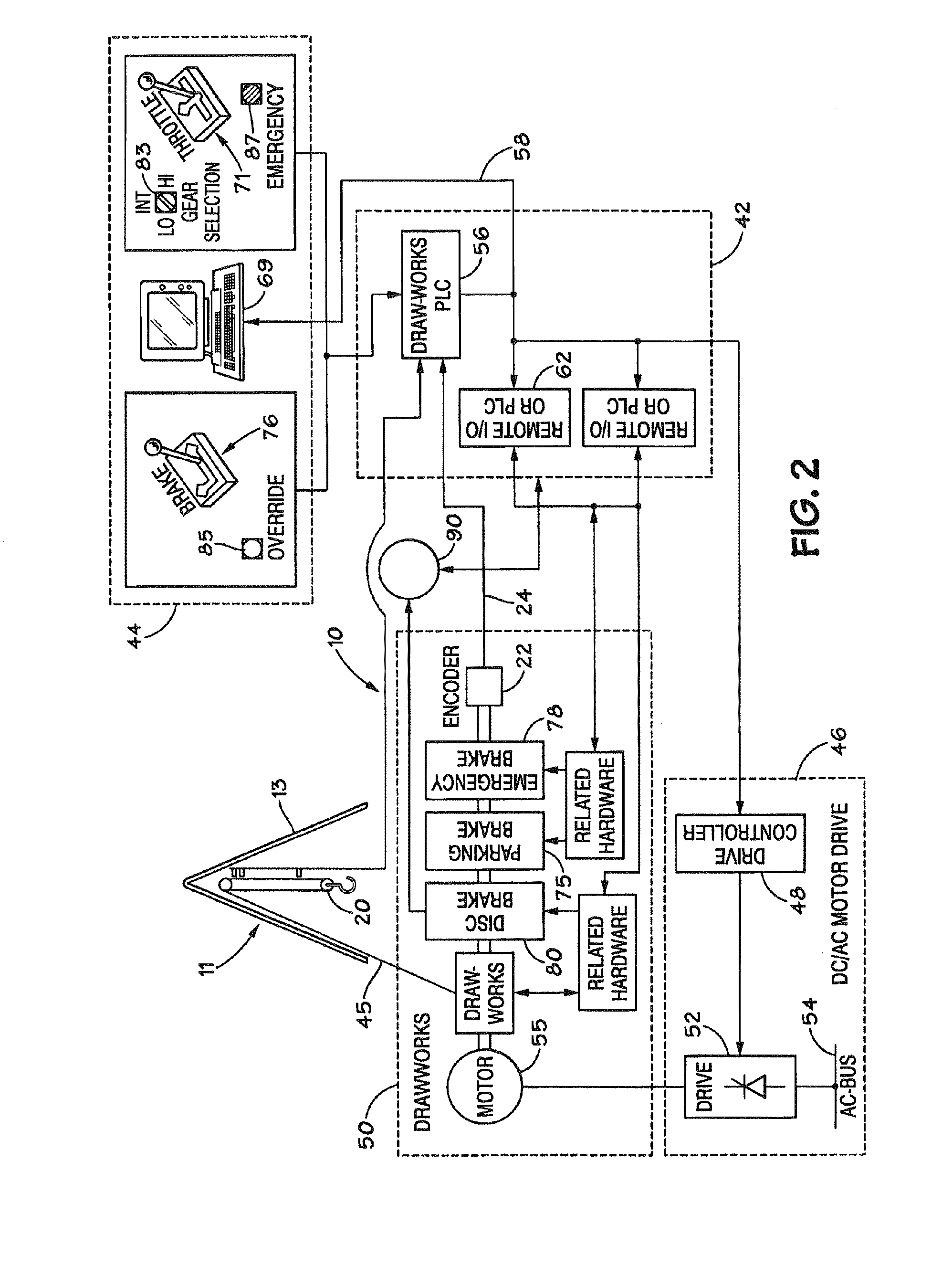 Welbore Rig Generator Engine Power Control