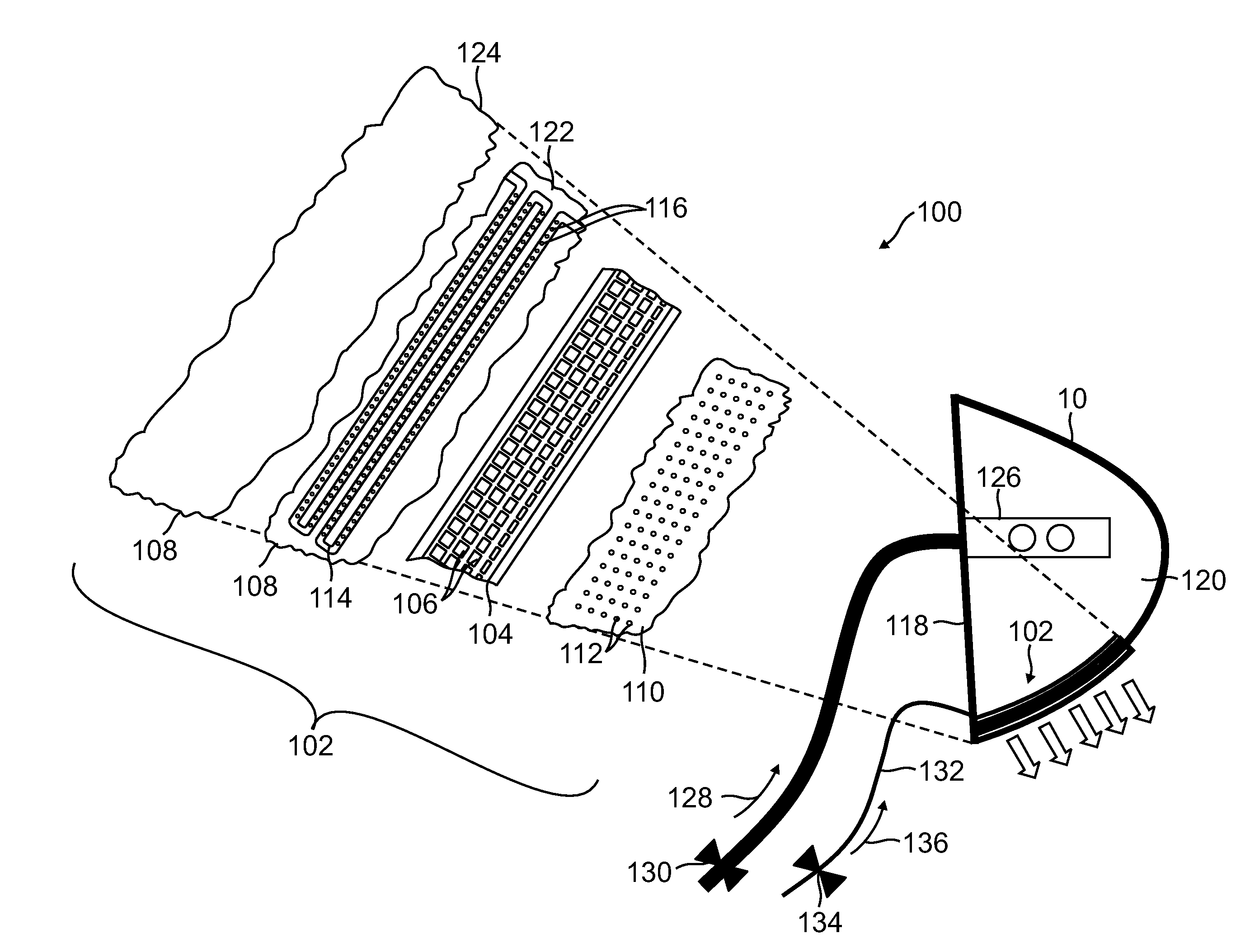 Jet engine Anti-icing and noise-attenuating air inlets