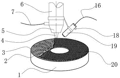 Additive manufacturing method for diamond tool