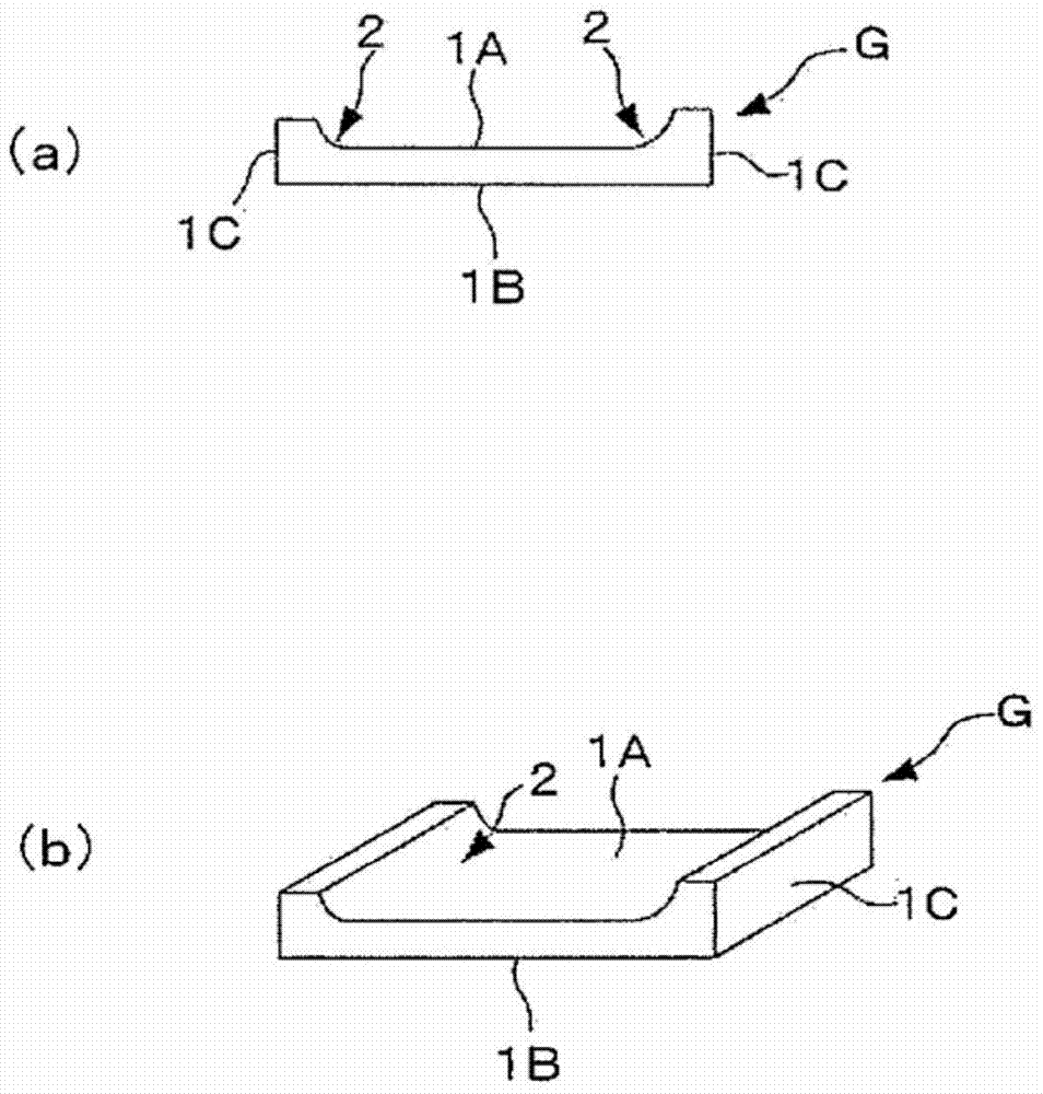 Electronic device cover glass blank, method for manufacturing same, electronic device cover glass, and method for manufacturing same