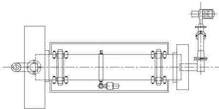 Rotary gas-solid heat exchange device utilizing waste slag heat and heat exchange method