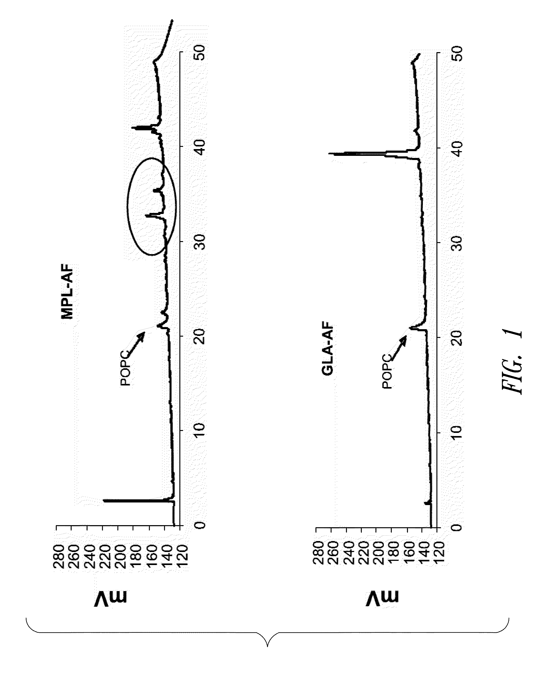 Vaccine composition containing synthetic adjuvant