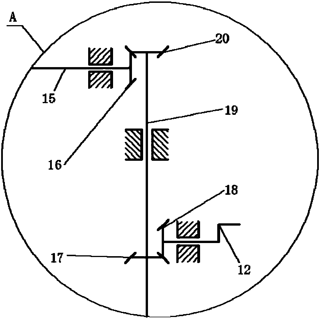 A manual three-dimensional garage