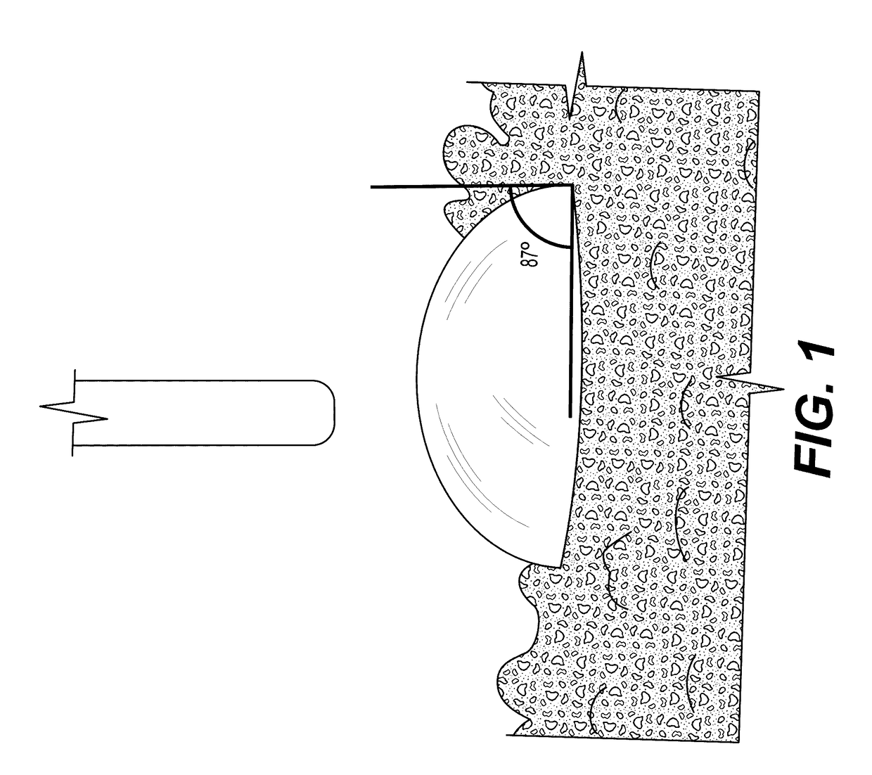 Crumb rubber coating with a hydrophobic surface