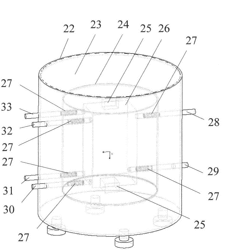 Biogas liquefaction process and device for scattered gas source point