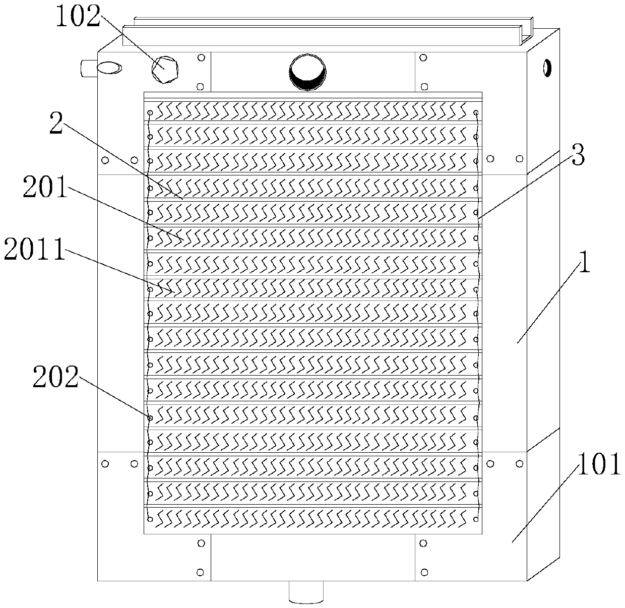 Water curtain wall having lifting function