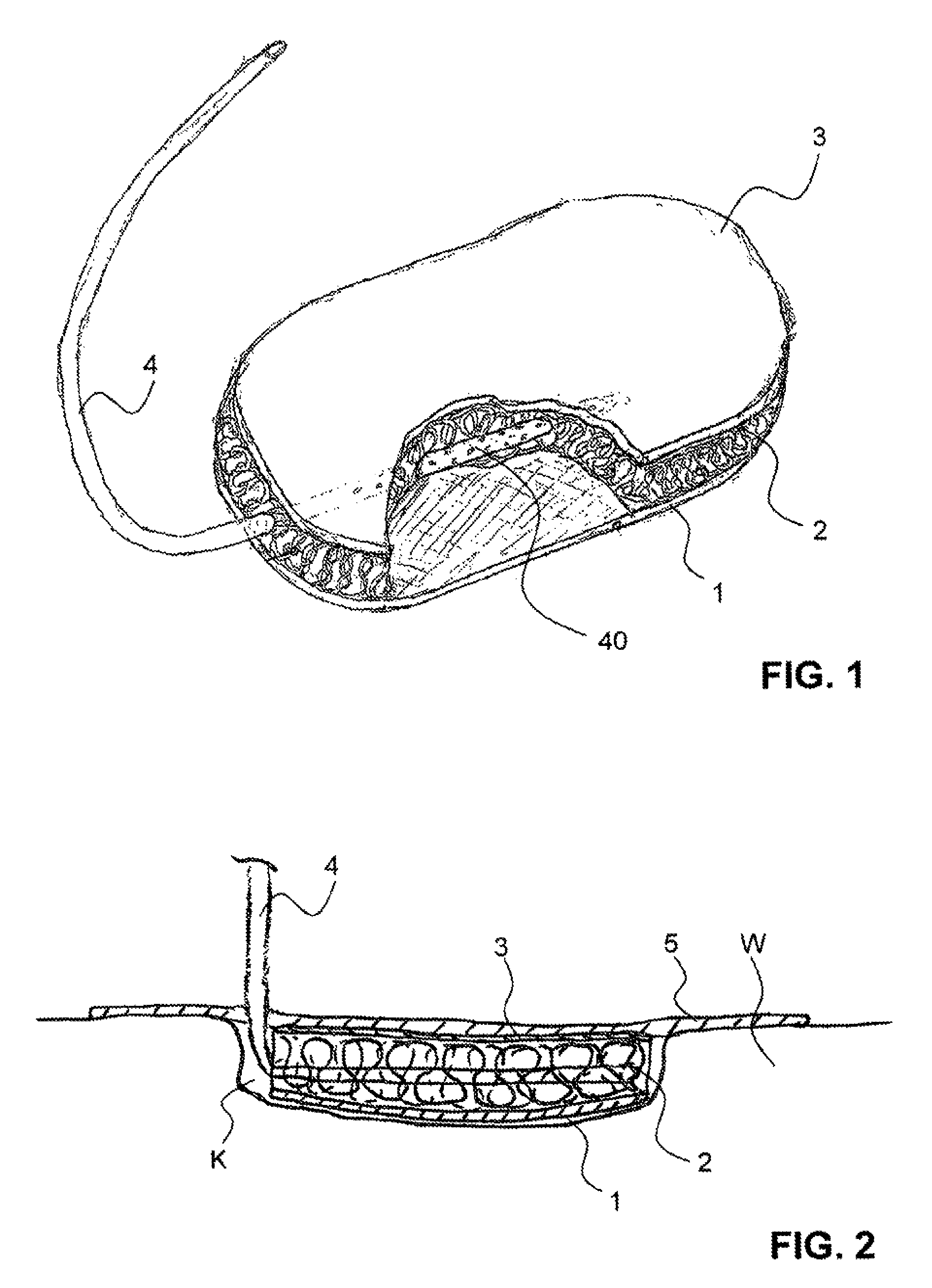 Wound drainage dressing