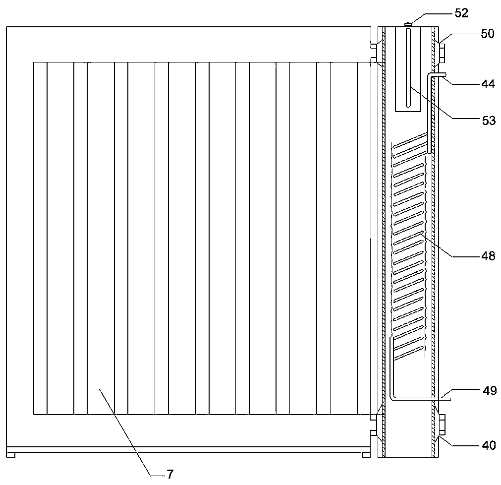 Dedicated radiator based on air source heat pump system