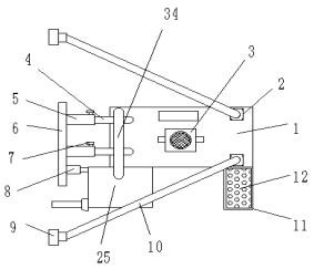 A construction auxiliary device for preventing falling from a high altitude in a steel structure building