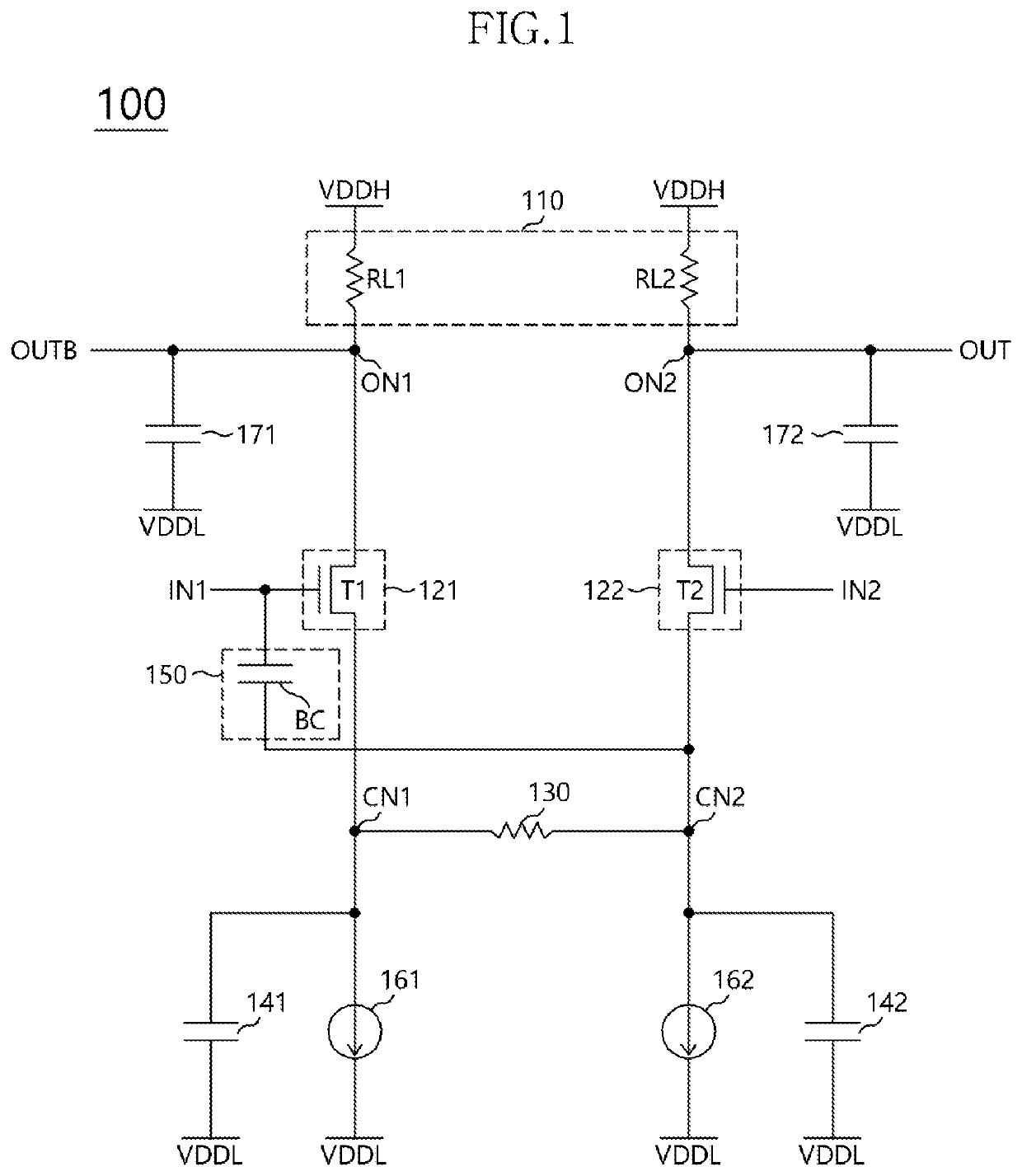 Amplification circuit, and receiving circuit, semiconductor apparatus and semiconductor system using the amplification circuit