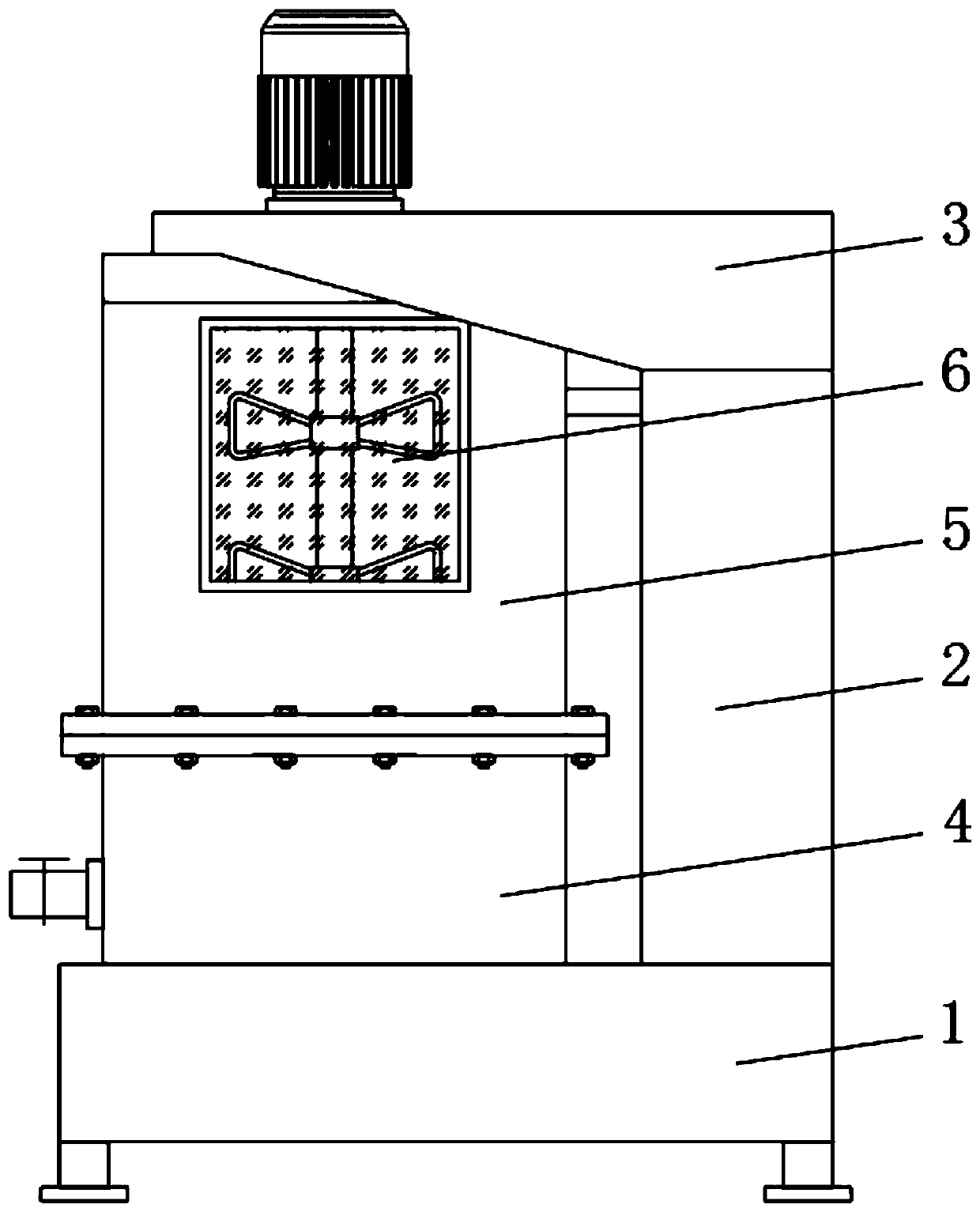 Mixing and grinding integrated machine for watercolor for drawing