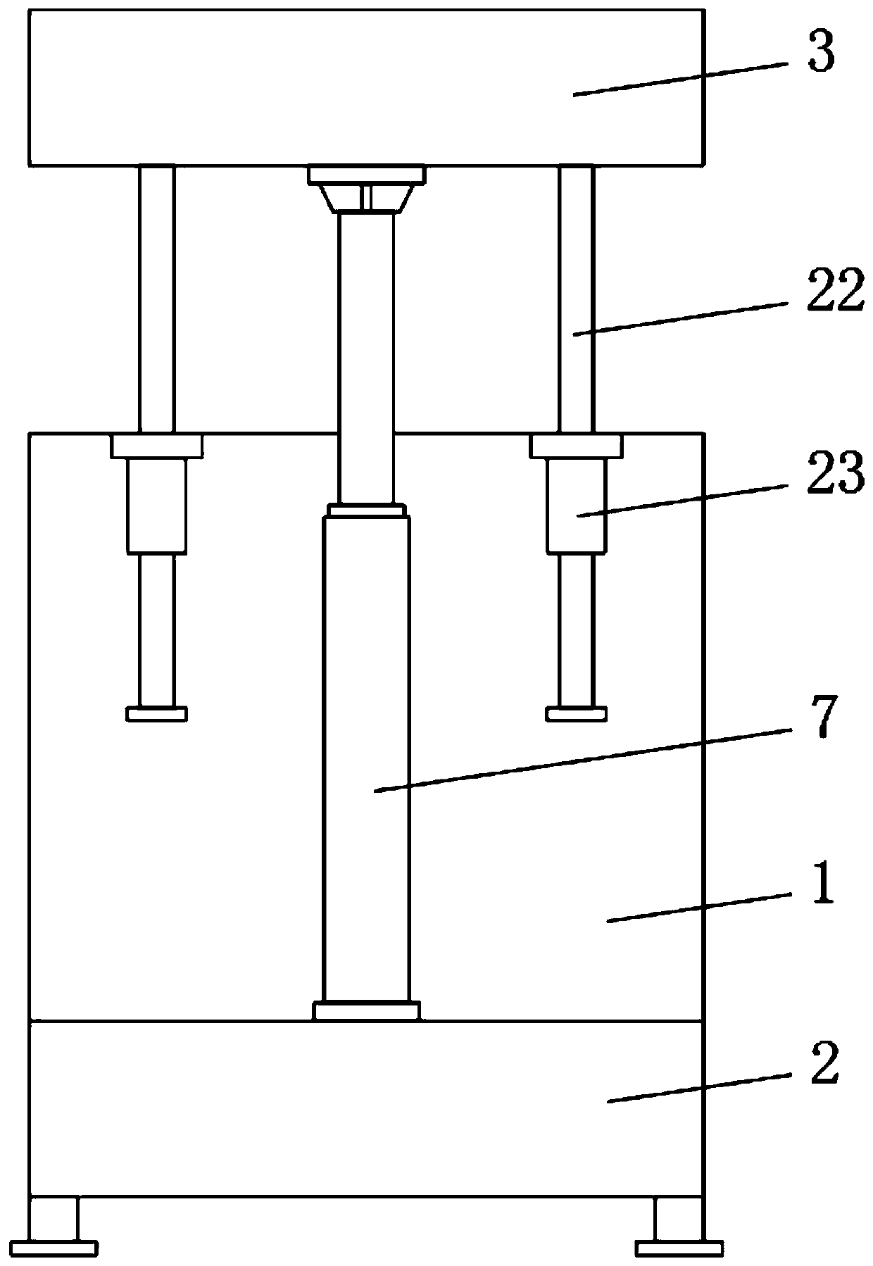 Mixing and grinding integrated machine for watercolor for drawing