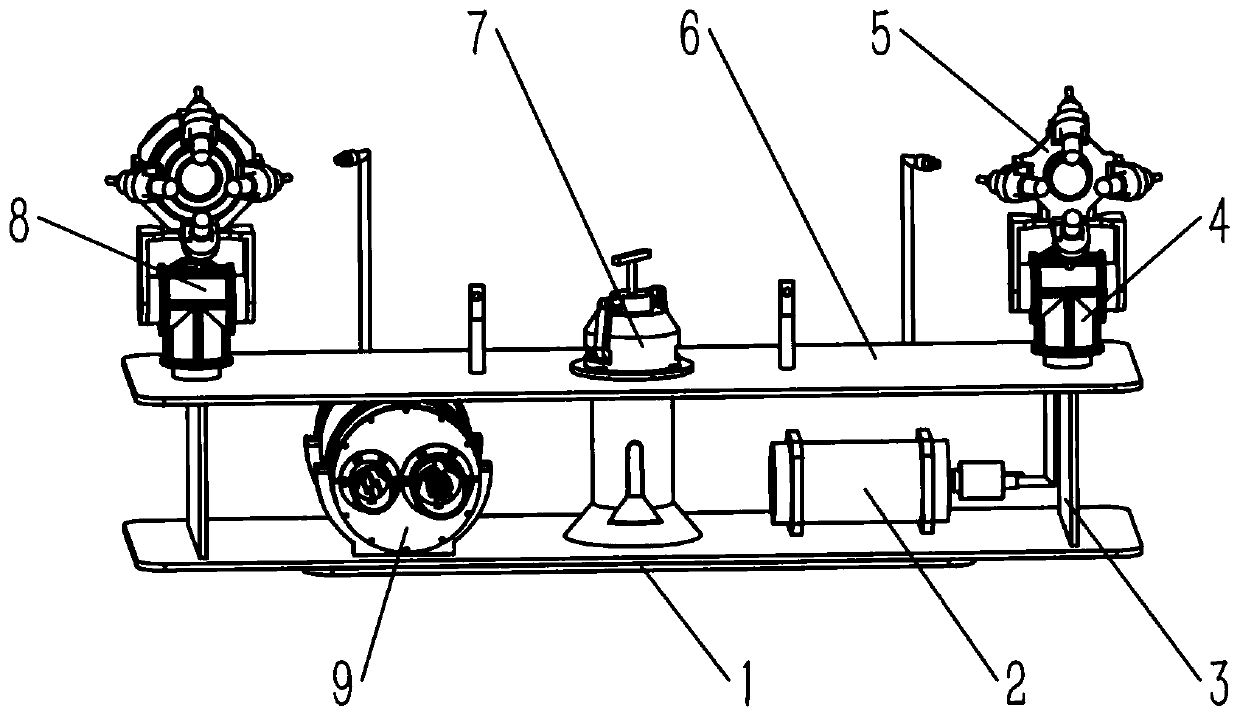 Underwater video monitoring device with marine fouling protection function