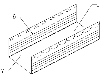 Combined cable tray