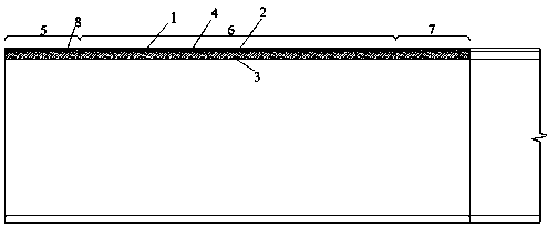 Seismic damping structure of entrance section of railway tunnel in earthquake zone