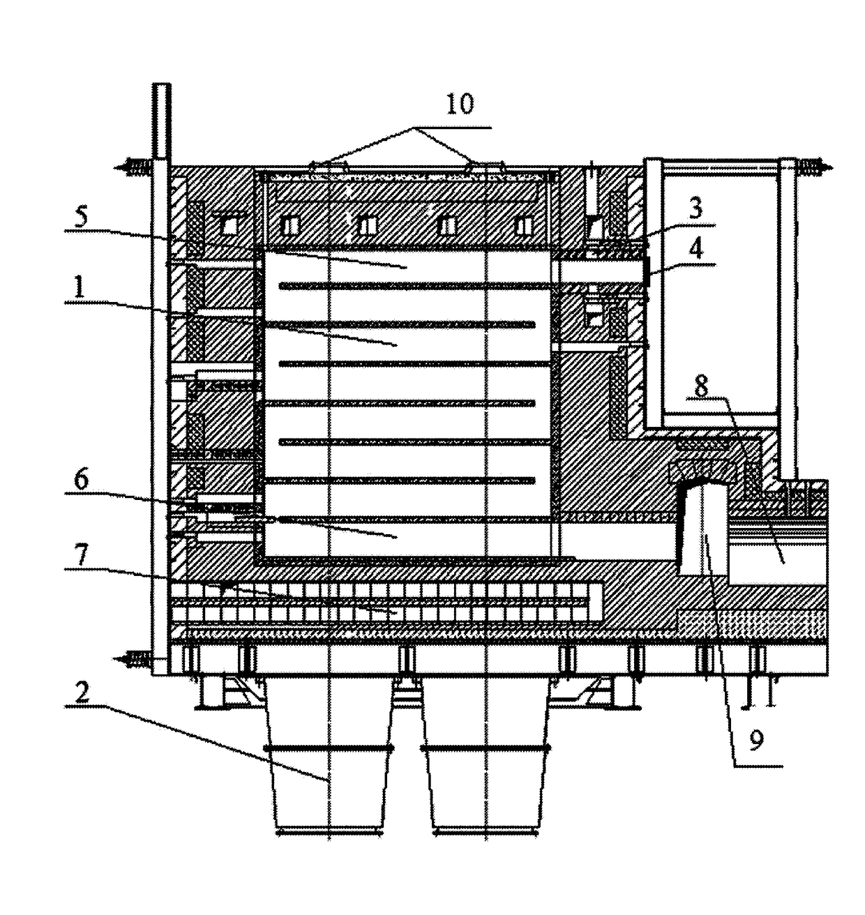 Pot Furnace for Calcining Petroleum Coke at Low Temperature