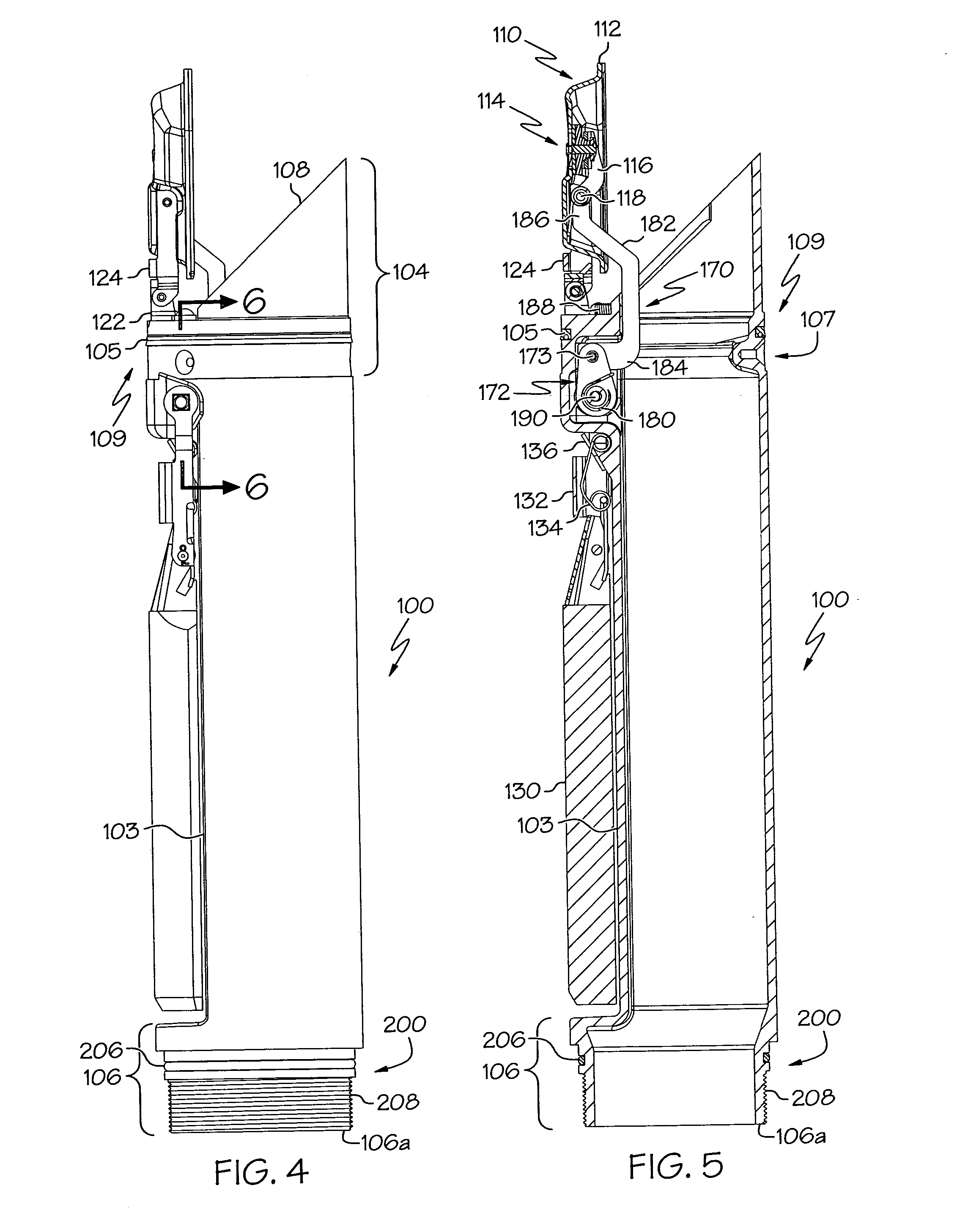 Drop tube segments adapted for use with a liquid reservoir