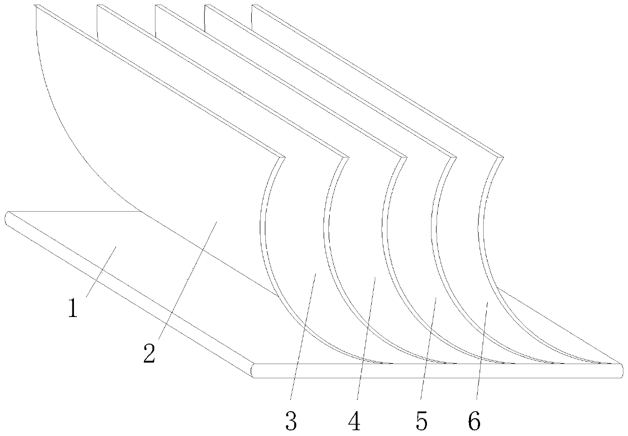 Tensile crease-resistant synthetic leather fabric for belt and preparation method thereof