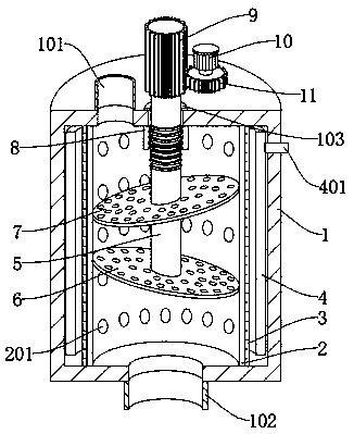 A kind of sterile filtration system for piperacillin sodium tazobactam sodium for injection