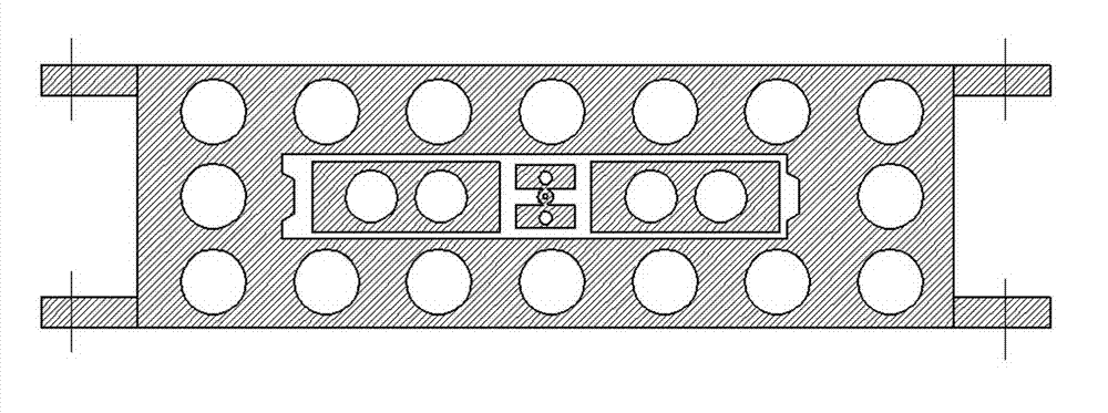 Method for making closed composite partition wall board