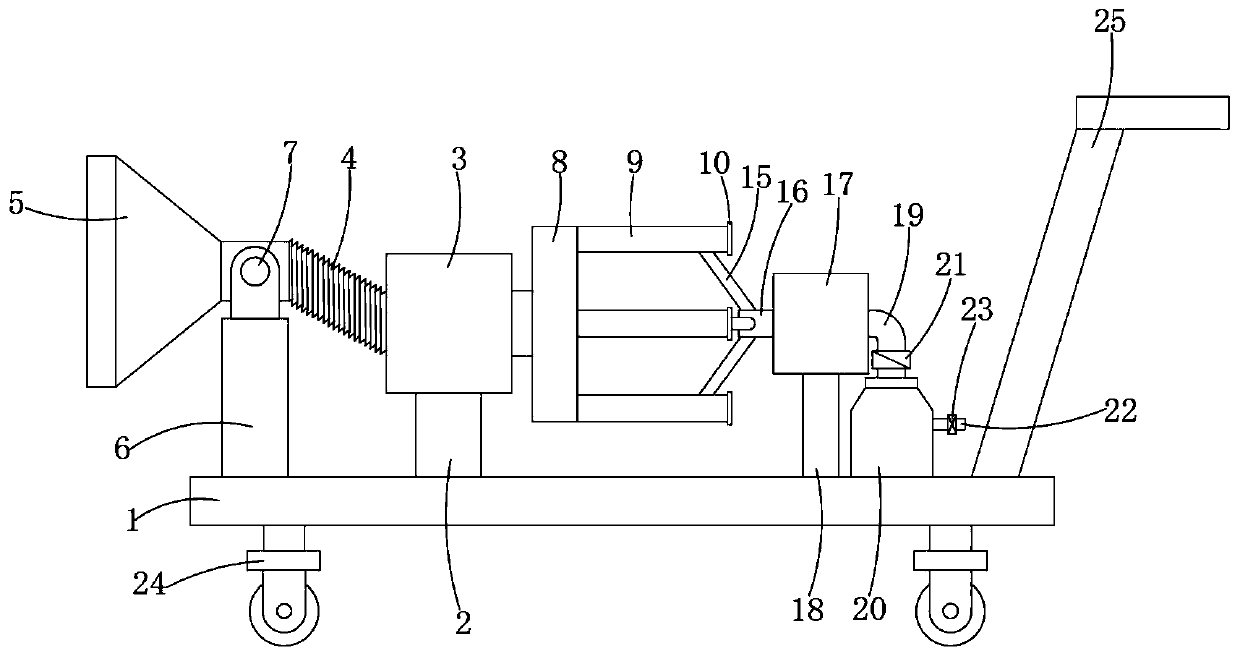 Self-rescue flame-retardant device in case of underground coal mine fire