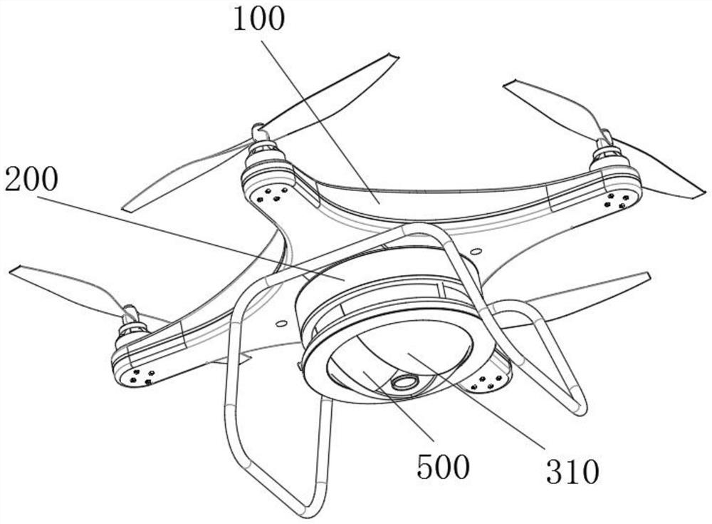 Auxiliary device capable of improving surveying and mapping precision of remote sensing image