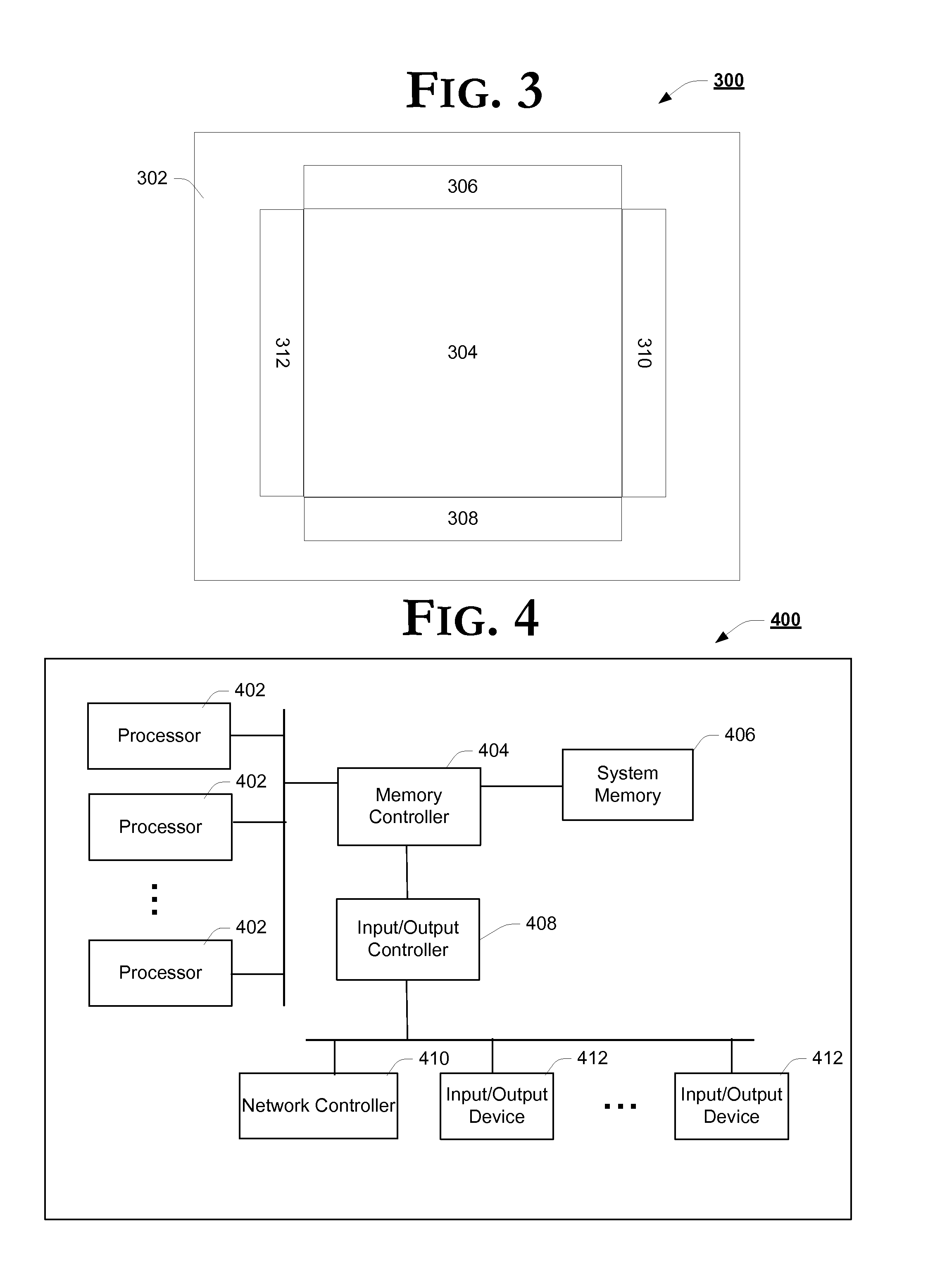 Vertical controlled side chip connection for 3D processor package