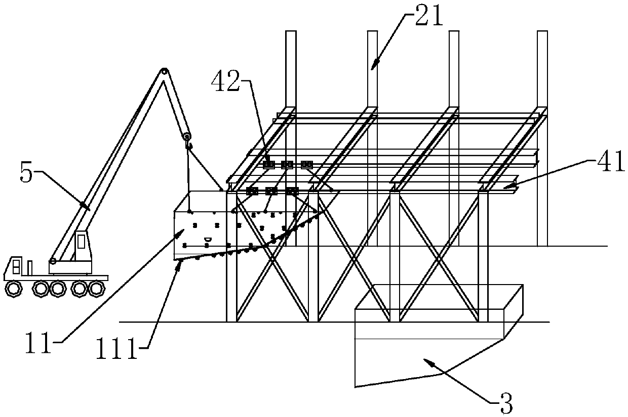 Method for replacing smoke hood of hot scarfing machine