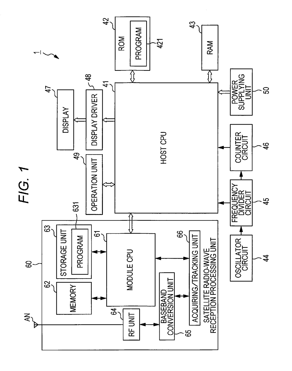 Satellite radio-wave reception device, radio clock, information acquisition method, and recording medium