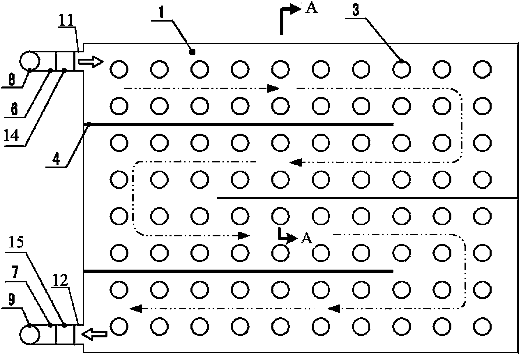 Plate-shaped heat exchange element as well as hydrophilous heat exchange device and manufacturing method of plate-shaped heat exchange element