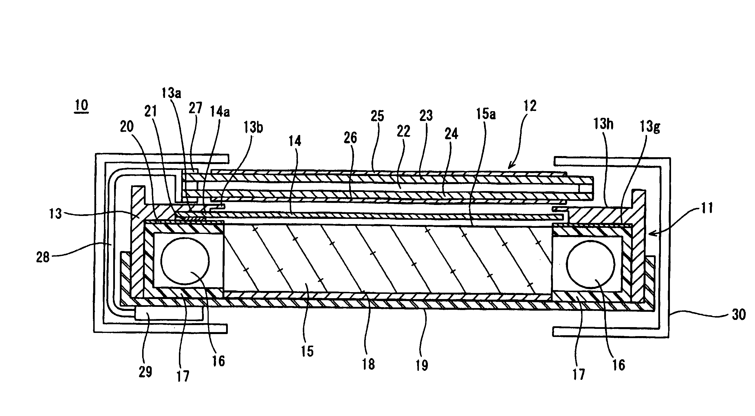 Backlight device and liquid crystal display device therewith