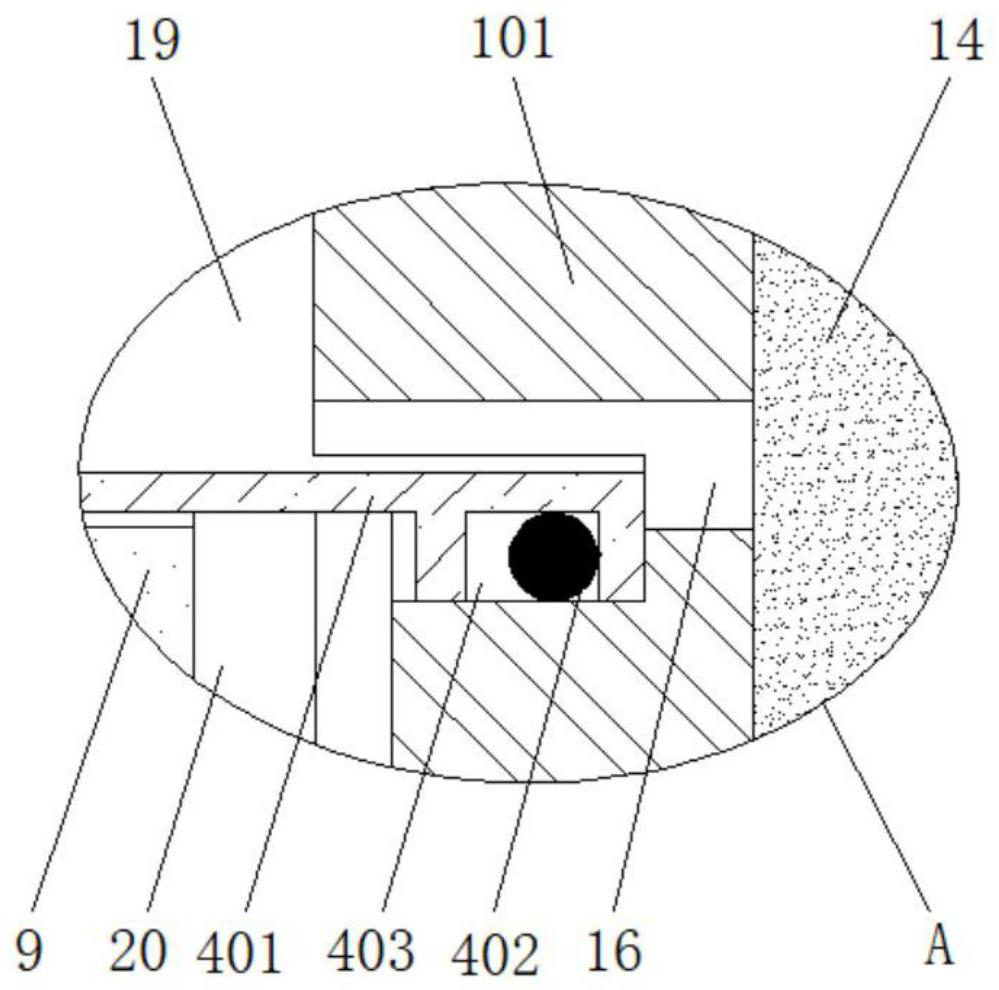 Anode gas circulating fan for fuel cell system