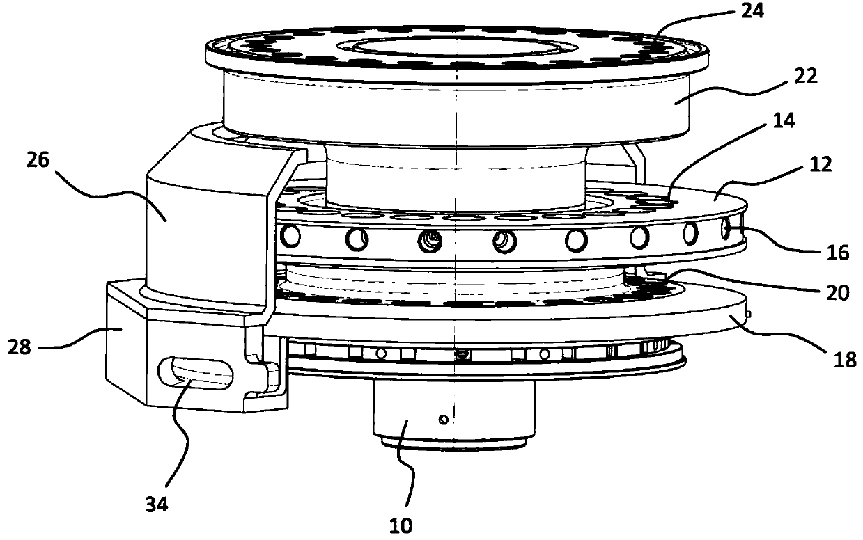 Rotor for a rotary press